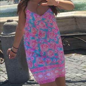 Lilly Pulitzer Silk Shift Mini Dress